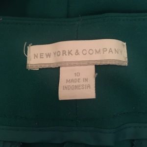 Women’s Teal New York & Company Dress Pants